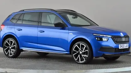 Used Skoda Kamiq Monte Carlo 150 HP (110 kW) 2022 Blue SUV