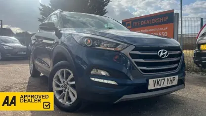 Used Hyundai Tucson SE 132 HP (97 kW) 2017 Blue SUV