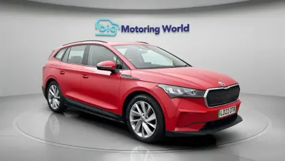Used Skoda Enyaq iV ecoSuite 150 kW (204 HP) 2022 Red SUV