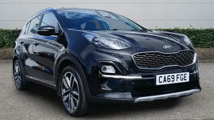 Used Kia Sportage 177 HP (130 kW) 2019 Black SUV