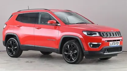 Begagnad Jeep Compass Limited 140 HK (102 kW) 2020 Röd SUV