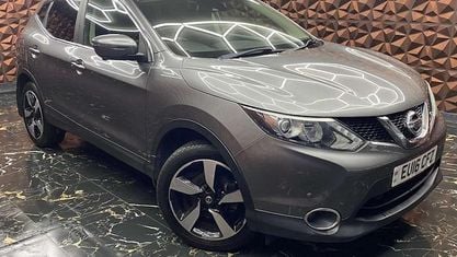 Begagnad Nissan Qashqai N-Connecta 116 HK (85 kW) 2016 Grå SUV