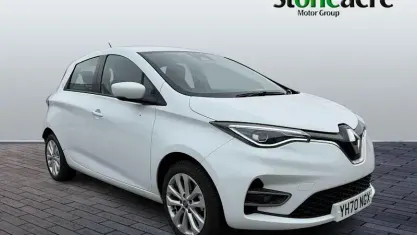 Used Renault Zoe Iconic 80 kW (109 HP) 2020 White Hatchback