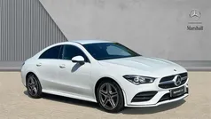 White Used 2022 Mercedes CLA220 AMG line Sedan | £23,055 (Fair price)