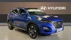 Blue Used 2019 Hyundai Tucson Premium SE SUV | £18,179 (Fair price)
