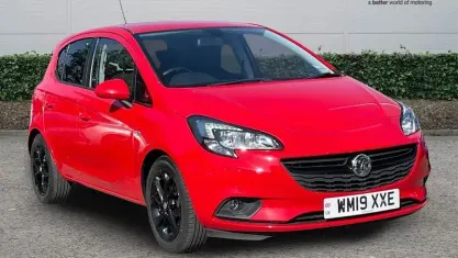 Used Vauxhall Corsa 75 HP (55 kW) 2019 Red Hatchback