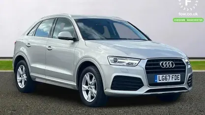 Usado Audi Q3 Sport 150 HP (110 kW) 2017 Prateado SUV