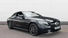 Black Used 2019 Mercedes C300 AMG Line Premium Cabriolet | £21,277 (Fair price)