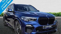 Blue Used 2022 BMW X5 M Sport SUV | £48,995 (Fair price)