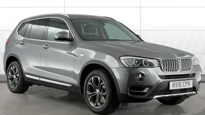Used BMW X3 xLine 190 HP (139 kW) 2016 Grey SUV