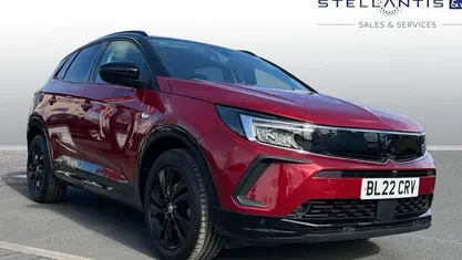 Used Vauxhall Grandland X GS Line 131 HP (96 kW) 2022 Red SUV