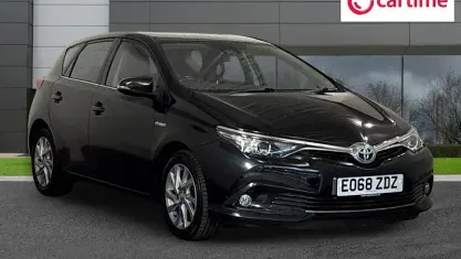 Used Toyota Auris Hybrid 136 HP (100 kW) 2018 Black Hatchback