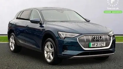 Used Audi e-tron Advanced 230 kW (313 HP) 2021 Blue SUV