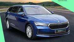 Cobalt blue metallic Used 2025 Skoda Superb SE Technology Estate | £27,987 (Fair price)