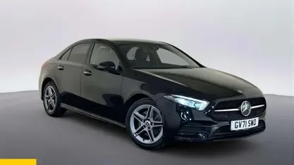 Begagnad Mercedes A250 AMG Line Premium 218 HK (160 kW) 2022 Svart Sedan