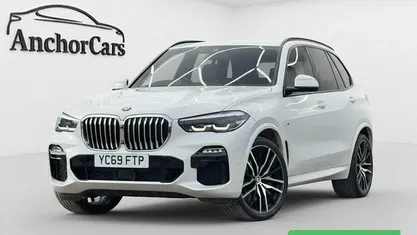 Used BMW X5 M Sport 265 HP (194 kW) 2019 White SUV