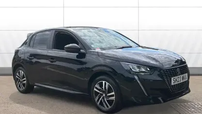 Used Peugeot 208 Active+ 102 HP (75 kW) 2023 Black Hatchback