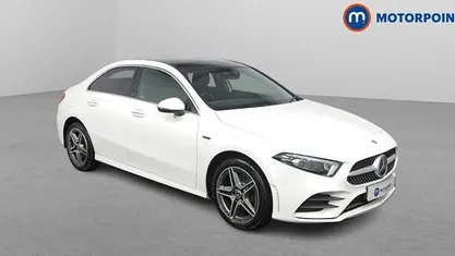 Used Mercedes A250 AMG Line Premium Plus 218 HP (160 kW) 2021 White Sedan