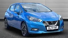 Blue Used 2022 Nissan Micra Acenta Hatchback | £10,190 (Fair price)