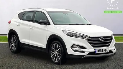 White Used 2018 Hyundai Tucson GO! SUV | £13,699 (Fair price)