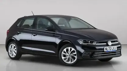 Used VW Polo Style 95 HP (69 kW) 2022 Black Hatchback
