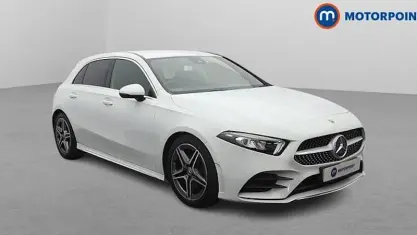 Used Mercedes A200 AMG line 163 HP (119 kW) 2020 White Hatchback
