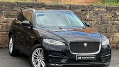 Black Used 2019 Jaguar F-Pace Portfolio SUV | £15,495 (Fair price)