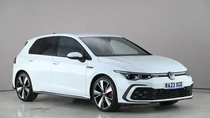 Used VW Golf VIII GTD 200 HP (147 kW) 2023 White Hatchback