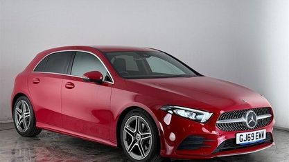 Używany Mercedes A200 Executive 163 KM (119 kW) 2019 Czerwony Hatchback