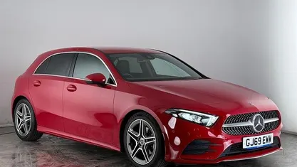 Używany Mercedes A200 Executive 163 KM (119 kW) 2019 Czerwony Hatchback