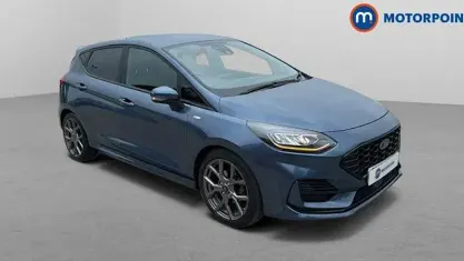 Used Ford Fiesta ST-Line 125 HP (91 kW) 2022 Blue Hatchback