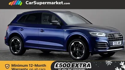 Blue Used 2019 Audi Q5 Black Edition SUV | £22,697 (Fair price)
