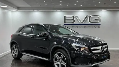 Used Mercedes GLA200 AMG line 136 HP (100 kW) 2016 Black SUV
