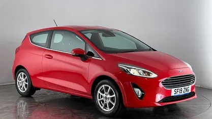 Red Used 2019 Ford Fiesta Zetec Hatchback | £7,600 (Good price)