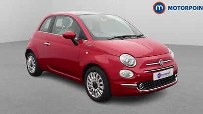 Used Fiat 500 Dolcevita 69 HP (50 kW) 2022 Red Hatchback