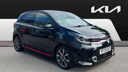 Used Kia Picanto GT-Line 67 HP (49 kW) 2024 Black Hatchback