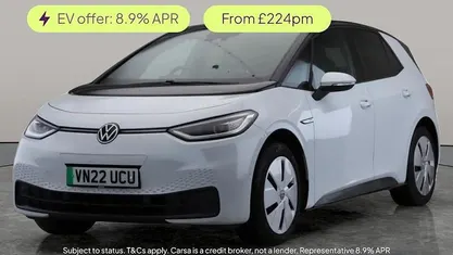 White Used 2022 VW ID.3 Pro Performance Hatchback | £15,493 (Fair price)