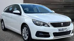 White Used 2018 Peugeot 308 Active Estate | £8,975 (Fair price)
