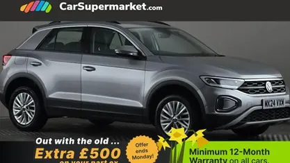 Used VW T-Roc Life 150 HP (110 kW) 2024 Silver SUV