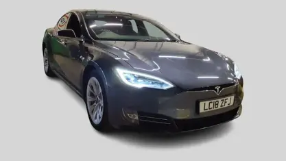 Used Tesla Model S 450 kW (613 HP) 2018 Grey Hatchback