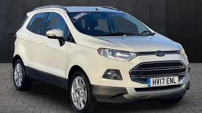 White Used 2017 Ford Ecosport Titanium SUV | £6,995 (Fair price)
