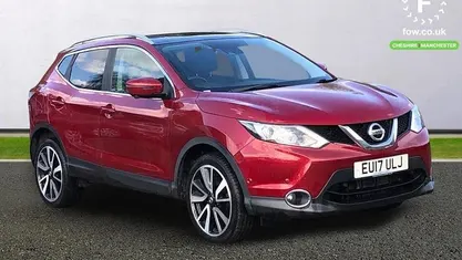 Used Nissan Qashqai Tekna 116 HP (85 kW) 2017 Red SUV
