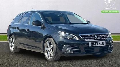 Second-hand Peugeot 308 SW S 131 CP (96 kW) 2019 Negru Break