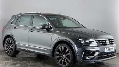 Used VW Tiguan R-line 150 HP (110 kW) 2018 Grey SUV