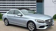 Silver Used 2017 Mercedes C220 Premium Sedan | £14,938 (Fair price)