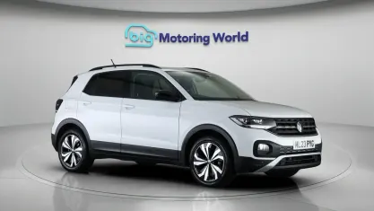 Used VW T-Cross Black Edition 110 HP (80 kW) 2023 White SUV