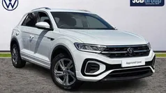 White Used 2022 VW T-Roc R-line SUV | £23,995 (Fair price)