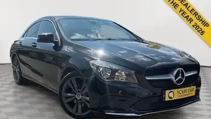 Used Mercedes CLA220 177 HP (130 kW) 2017 Black Sedan