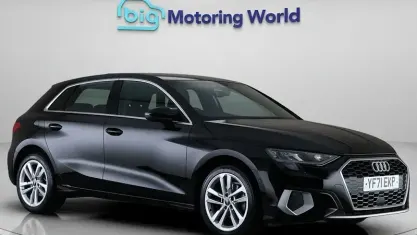 Used Audi A3 Sportback Sport 116 HP (85 kW) 2021 Black Hatchback