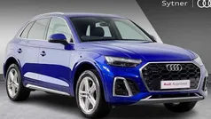 Blue Used 2022 Audi Q5 S-Line SUV | £35,500 (Fair price)